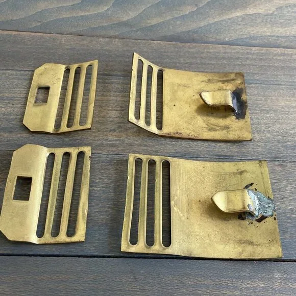 Lot of 4 Original Vintage Unmarked US Military Uniform Belts (UU) - Picture 5 of 8